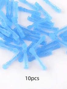 100 piezas de agujas estériles para el acné, herramientas desechables para eliminar puntos negros, efectivas para imperfecciones y puntos negros, adecuadas para todo tipo de piel, herramientas de limpieza facial para uso en salón y hogar - Multicolor - Ver 11