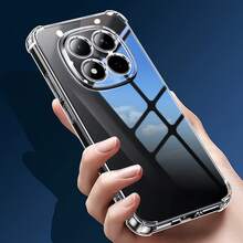 适用于 15c/ 15 4G 欧洲版/ 15 5G 全球版/ 15C 5G 欧洲版/ 15C 5G 全球版/ Note 14 Pro+ 5G/NOTE14/NOTE13 系列手机的 1P 透明防震气垫保护壳。这款保护壳旨在保护您的手机免受冲击和跌落。它采用翻盖式设计，提供手机保护。 - 無色 - 查看 2