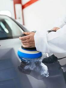 Bộ 5 miếng mút đánh bóng xe hơi, kích thước 4/5/6 inch, dùng để phục hồi bề mặt nhám. - A - Xem 3