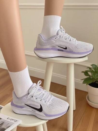  Nike Winflo 11 柔軟舒適防滑耐磨 低筒 休閒跑步鞋 女款 灰紫