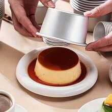 1 Pieza/5 Piezas/10 Piezas Molde de mini pastel de aluminio antiadherente, molde de pudín. Fácil de desmoldar, perfecto para hacer tartaletas, pasteles de crema y pudines. Ideal para Pascua y hornear todos los días. Molde de pastel circular, duradero. - Multicolor - Ver 11