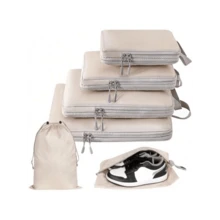 Juego de 6 piezas beige