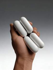 True Wireless Earbuds - Compatible With Apple And Android Devices, Built-In Microphone, Sweat-Resistant, Up To 24 Hours Playtime - White - View 2