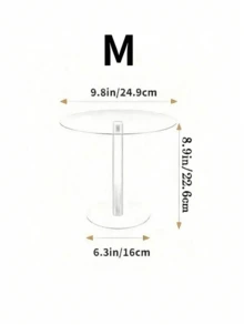 Transparent Acrylic Round Cupcake Stand, Wedding Cupcake Tower Rack, Dessert Table Cupcake Display Stand, Birthday Party Cupcake Multi-Tier Holder - Clear - View 16