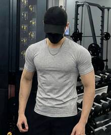 Men T-Shirts & Tanks - Màu Xám nhạt - Xem 2