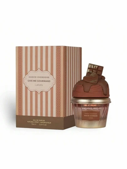  Lattafa/Choco Overdose Give Me Gourmand Perfume de 70ml, regalo de vacaciones, Pascua, cumpleaños