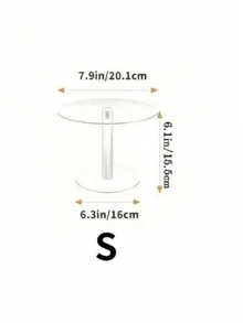 Transparent Acrylic Round Cupcake Stand, Wedding Cupcake Tower Rack, Dessert Table Cupcake Display Stand, Birthday Party Cupcake Multi-Tier Holder - Clear - View 18