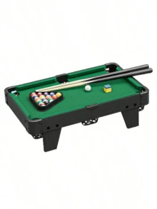 2026新款便携式桌面台球/撞球游戏套装，随时随地畅玩，桌面游戏玩具，生日/圣诞节/万圣节礼物，完美之选 - 彩色 - 查看 2