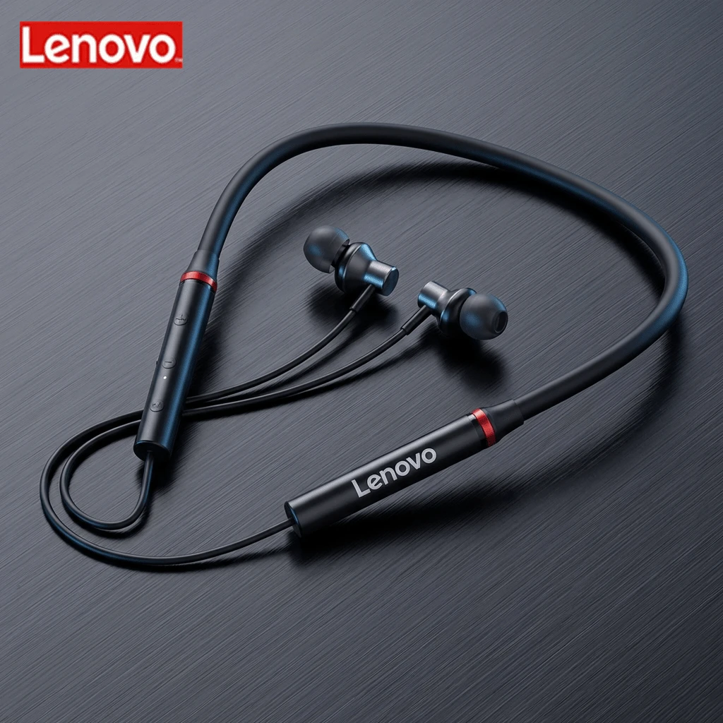 Earbud Bluetooth Lenovo HE05X mengadopsi desain semi-in-ear yang nyaman untuk pemakaian sepanjang hari dan olahraga. Baterai 90mAh memberikan total waktu putar hingga 12 jam. Dengan suara jernih dan pengisian daya cepat, earbud ini ideal untuk bekerja, bepergian, dan perjalanan. - MultiWarna - View 1