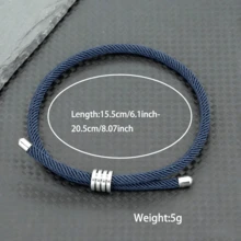 可调节情侣手链，送给伴侣的最佳结婚礼物 - 情侶手鍊 - 查看 2