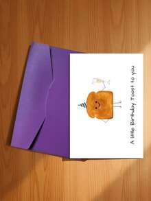 1 thiệp chúc mừng sinh nhật hài hước/ Thiệp chúc mừng sinh nhật cá nhân hóa/ Thiệp chúc mừng sinh nhật vui nhộn "Chúc mừng sinh nhật bạn"/ Thiệp chúc mừng sinh nhật cá nhân hóa mang ý nghĩa chữa lành, thích hợp làm quà tặng sinh nhật vui nhộn cho bạn bè và gia đình (Bao gồm 1 thiệp/1 phong bì, kích thước 4.3" x 6.3") - Kiểu A - Xem 21