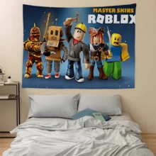 Hot Game-R-Robloxs Printed Large Wall Tapestry Hanging Tarot Hippie Wall Rugs Dorm Home Decor - 1PC - View 1