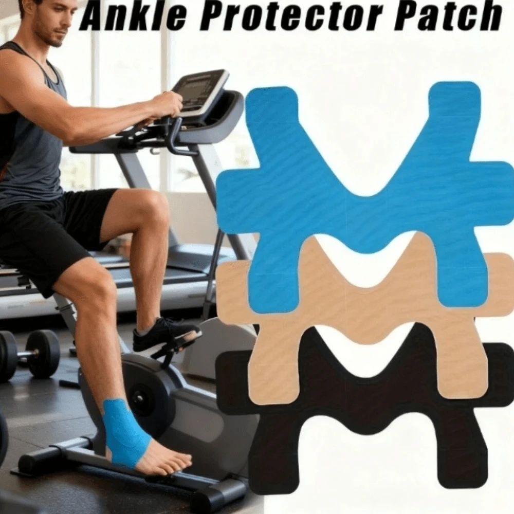 Breathable Elastic Kinesiology Tape For Ankle Sports, Ankle Sprains And Muscle Tension Relief, Protective Athletic Wrap, 1 Piece - Multicolor - View 1