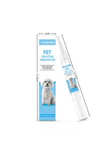 宠物猫狗泪痕去除笔，猫狗眼部泪痕和眼垢清洁液，通用宠物护理滴剂 - 彩色 - 查看 10