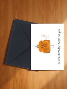 1 thiệp chúc mừng sinh nhật hài hước/ Thiệp chúc mừng sinh nhật cá nhân hóa/ Thiệp chúc mừng sinh nhật vui nhộn "Chúc mừng sinh nhật bạn"/ Thiệp chúc mừng sinh nhật cá nhân hóa mang ý nghĩa chữa lành, thích hợp làm quà tặng sinh nhật vui nhộn cho bạn bè và gia đình (Bao gồm 1 thiệp/1 phong bì, kích thước 4.3" x 6.3") - Kiểu A - Xem 23