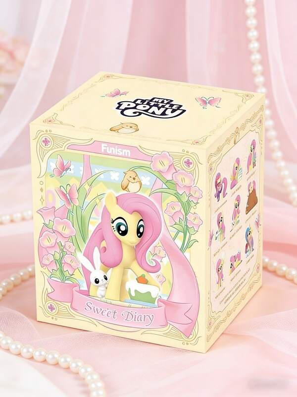 My Little Pony Fluttershy Blind Box Figurines, Pink Sweet Party Series. Suitable For Themed Birthday Party Decorations, Wedding Decorations, Valentine's Day Gifts, Fan Collection Gifts, And Perfect Gifts For Family & Friends.