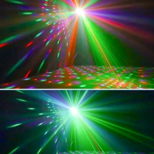 RGB 7透镜DJ舞台灯，声控7色旋转灯，适用于KTV、酒吧、派对、圣诞节、万圣节、生日、婚礼、娱乐氛围营造 - Dj Disco light - 查看 4