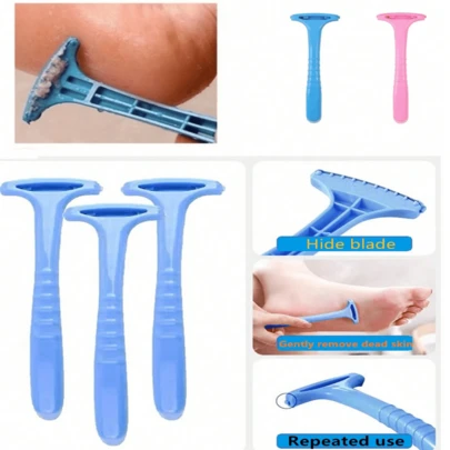 1 pieza Raspador de callos profesional, herramienta quitacallos, herramienta de cuidado de pies de plástico no alergénico, raspador y manejador de pies para eliminar la piel muerta, color beige suave, elimina callos y piel muerta, accesorios de manicura, herramienta de pedicura profesional, elimina callos y piel muerta, raspador de talones, sin batería requerida, mango de fácil agarre, raspador suave beige | Diseño ergonómico | Herramienta de pedicura duradera, herramienta de exfoliación y cuidado de los pies, adecuada para mujeres