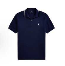 Polo Ralph Lauren Men's Classic Stretch Mesh Short Sleeve Polo With Embroidered Logo - Navy - View 9