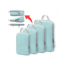 Juego de 4 piezas azul claro