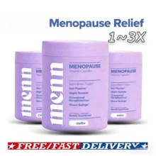 1-3 Paquete Cápsulas de vitaminas para la menopausia y la salud de la mujer, 60 cápsulas suplemento - Embalar - Ver 1