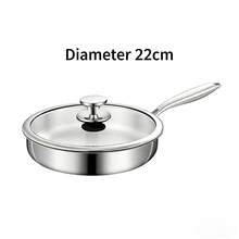1个三层不锈钢煎锅，适用于所有炉灶，加热快速均匀，可作煎饼锅，兼容电磁炉，厨具，炒锅，可用洗碗机清洗，不粘煎锅，小煎锅，不粘锅，带盖不粘煎锅，烹饪锅，蜂窝煎锅，现代厨房用具，时尚煎锅，高品质煎锅，厨具，多功能厨房用具，不粘煎锅，专业厨师使用，日常烹饪，家居生活，厨房餐饮，厨具及配件 - 查看 17