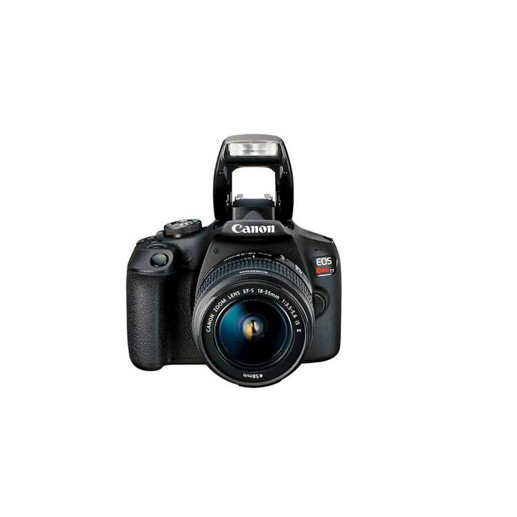 Canon T7 EOS Rebel DSLR Camera EF-S 18-55mm F/3.5-5.6 IS II Lens 16GB Memory X2 Bundle - Xem 4