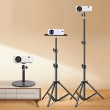 2026 New Multifunctional Retractable Desktop & Floor Tripod For Live Streaming, Selfie Stick With Fill Light, Portable Phone Stand For Photography, Video Recording & Vlogging - 查看 1