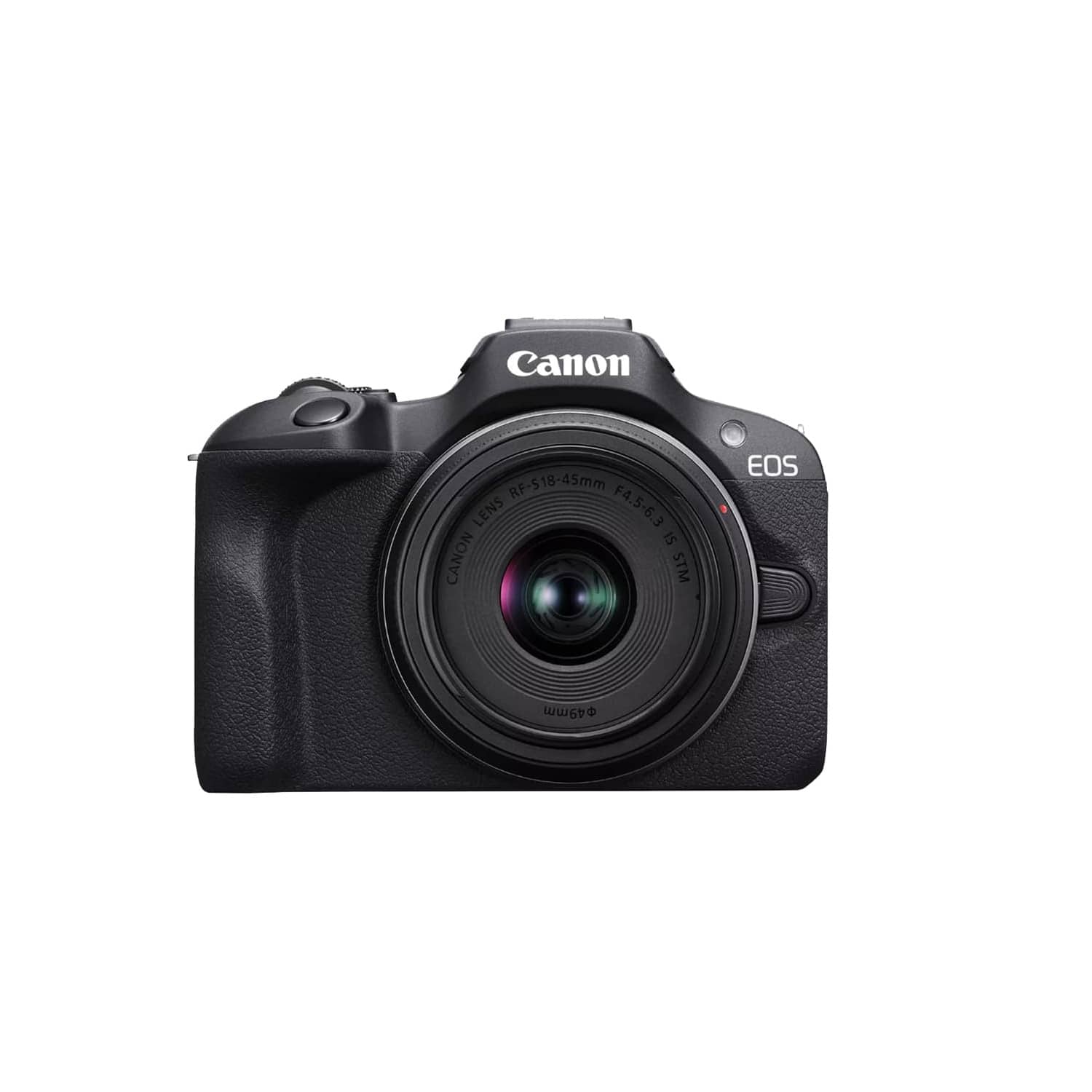 Canon Kit de cámara sin espejo EOS R100 con doble zoom, 2 objetivos 18-45mm + 75-300mm - Ver 1
