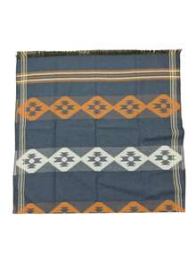 1pc Arabic Jacquard Prayer Shawl, Middle Eastern Accessory, Scarf, Polyester Arabic Jacquard Shawl For Men Outdoor - Multicolor - View 4