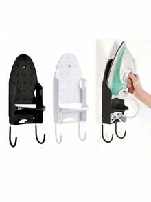 Universal Size Ironing Board Bracket And Hook, Home Ironing Rack, Ironing Board Hook, Electric Iron Rack, Suitable For All Size Irons - Multicolor - View 4