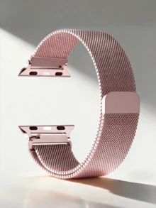 米兰尼斯表带，带可拆卸连接器，兼容 38mm、40mm、41mm、42mm、44mm、45mm、46mm、49mm - 男女通用，磁扣可调节金属表带，兼容 Series 11、10、9、8、7、6、5、4、SE2、3、Ultra2、3 - 42(Series 3 2 1)/44/45/46/49MM - 查看 10