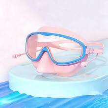 1 Pair Kids Swimming Goggles With Nose Clip, Anti-Fog, Suitable For Children And Teenagers Aged 4-14 - Multicolor - View 15
