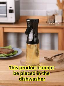 1 chai xịt dầu ô liu bằng nhựa 2 trong 1 dung tích 400ml, thiết kế xịt nghiêng đa chức năng, hộp đựng gia vị chống rò rỉ, thích hợp cho nấu ăn, nướng, trộn salad, làm bánh, đựng nước tương, giấm, dụng cụ nhà bếp thiết yếu. - Xem 16