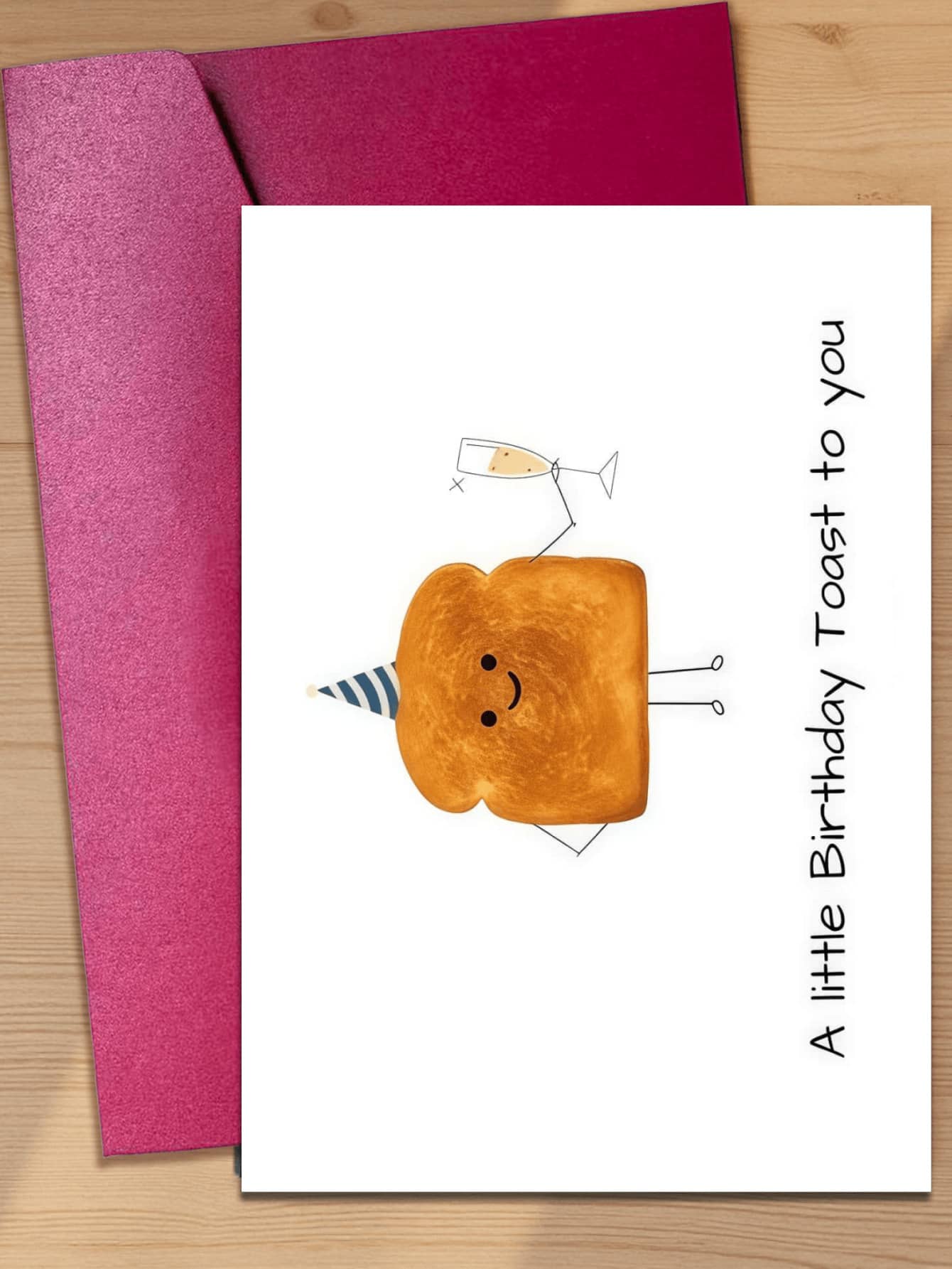 1 thiệp chúc mừng sinh nhật hài hước/ Thiệp chúc mừng sinh nhật cá nhân hóa/ Thiệp chúc mừng sinh nhật vui nhộn "Chúc mừng sinh nhật bạn"/ Thiệp chúc mừng sinh nhật cá nhân hóa mang ý nghĩa chữa lành, thích hợp làm quà tặng sinh nhật vui nhộn cho bạn bè và gia đình (Bao gồm 1 thiệp/1 phong bì, kích thước 4.3" x 6.3") - Kiểu A - Xem 1