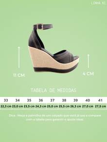 Women's High Heel Wedge Platform Sandal Various Colors Party - 離開 - 查看 7