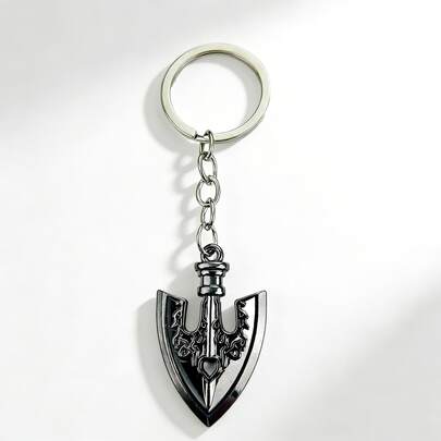 Llavero con forma de pala, accesorio de cultura pop interesante, adecuado para ropa o bolsos, unisex, excelente regalo pequeño para amigos y familiares