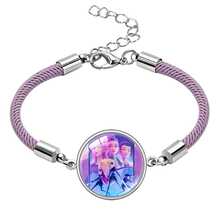Hasbro K-Pop Huntress Print Charm Justerbart Flätat Reparmband, Anime Fan Smycken Gåva - Multifärgad - Visa 11