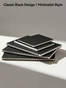 Bộ giấy vẽ cao cấp & sổ tay lò xo - Giấy vẽ 4K 100g 100 tờ + Sổ tay lò xo đen A5 A6 160g giấy dày dành cho họa sĩ, sinh viên, nhà văn và người làm mỹ thuật. - Nhiều kiểu dáng - Xem 6