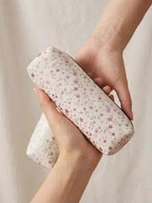 1个星形波点极简可爱铅笔盒，学生文具星空拉链收纳袋，美观大方 - 筆袋 - 查看 10