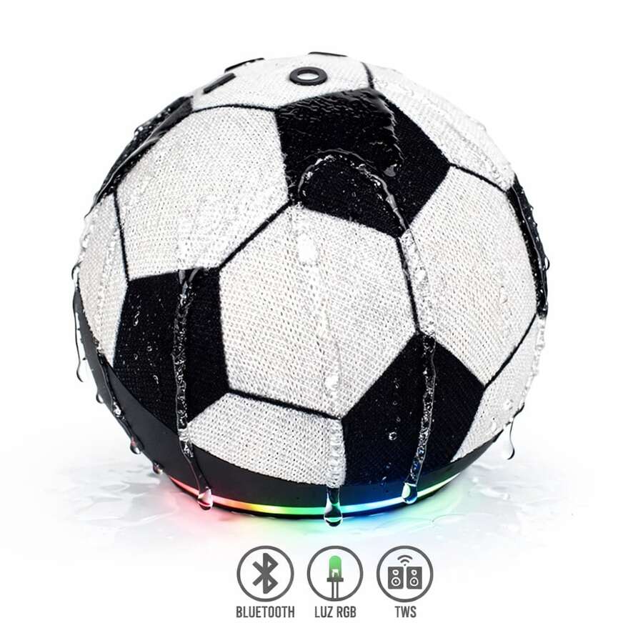 Bocina Bluetooth Diseño Balón a Prueba de Agua - Ver 1