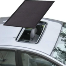 Car Sunshade Mosquito Net Magnetic Car Window Screen Sun Shade UV Protection Anti-Mosquito Mesh Curtain For Auto - A - View 1