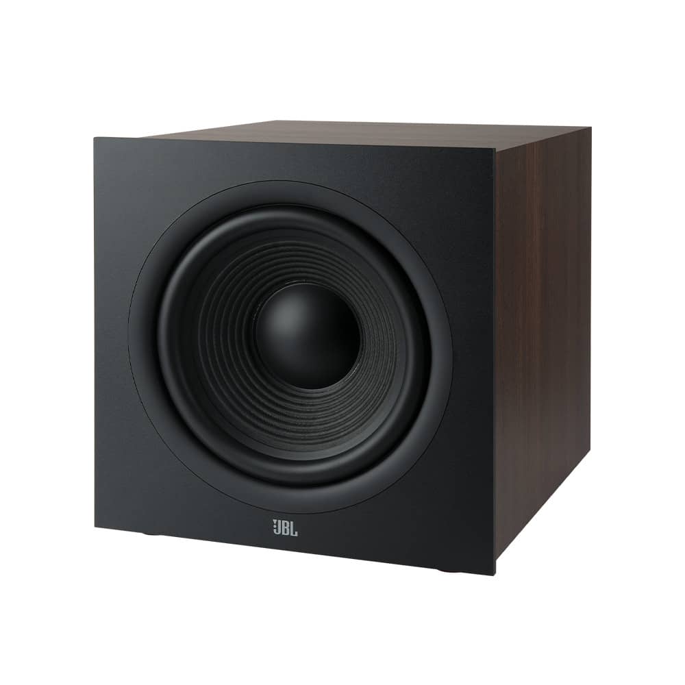  Subwoofer Ativo JBL Stage 220P 12-250W RMS para Home Theater Espresso Preto