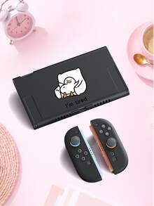 1个可爱沙发鸭图案保护套，适用于Switch 2 (2025)游戏机，兼容Switch NS/Switch OLED/Switch Lite，TPU软壳，通用保护套，Switch手柄保护套，Switch游戏配件，通用收纳袋，防摔、防滑、防刮，时尚美观，是送给家人和朋友的最佳礼物 - 查看 12