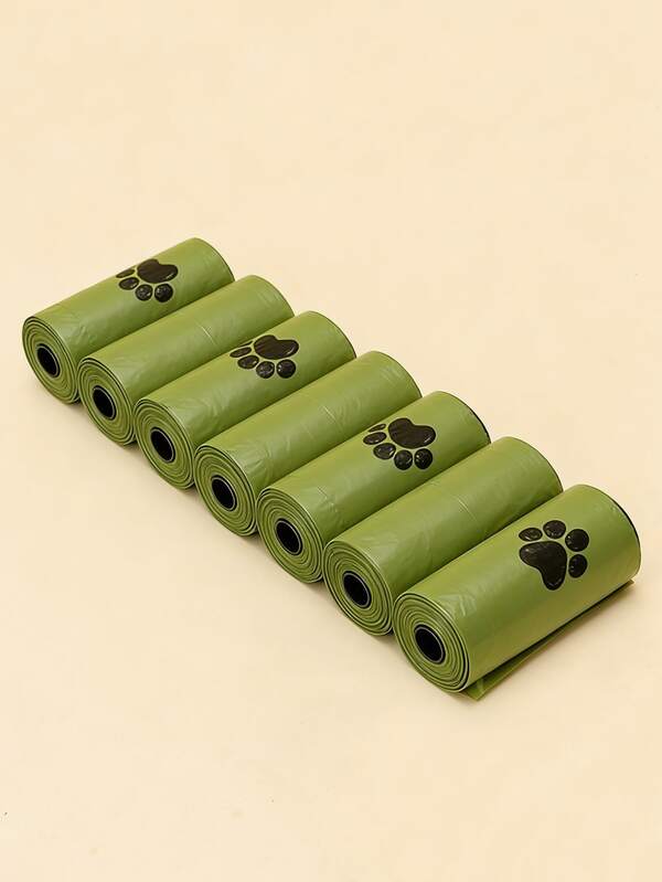 10 Rolls/150pcs Random Lavender Scented Dog Poop Bags, Extra Thick Leakproof, Pet Waste Management, Foldable Square Design