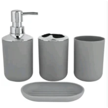 Graues 4-teiliges Set