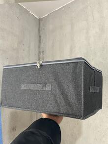 1个可折叠家用收纳盒，衣柜整理盒，大容量被子和羽绒服收纳盒，也适合存放女士T恤、宿舍春季衣物收纳、简约风格、夏季上衣。 - 彩色 - 查看 13