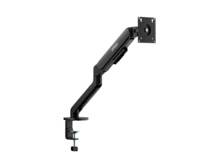 MSI MAG MT101 - Gas Spring Single Monitor Stand Arm, Supports 17-32" Screens And 22 Lbs, VESA Compatible, Adjustable Gas Spring Mount, Clamp & Grommet, Quick Release Plate - Black - 查看 3