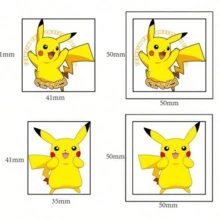 20张DIY贴纸（5x5厘米），超级可爱！可以贴在任何地方——非常适合生日派对、角色扮演或日常使用。部分图案带有隐藏花纹！ - 彩色 - 查看 5