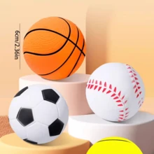 Elastischer Handgelenksball mit Seil, Fitness-Ball Schwungball für Koordinationsübungen, Spielzeug für Mittelalte und Senioren - Verschiedenfarbig - Übersicht 2